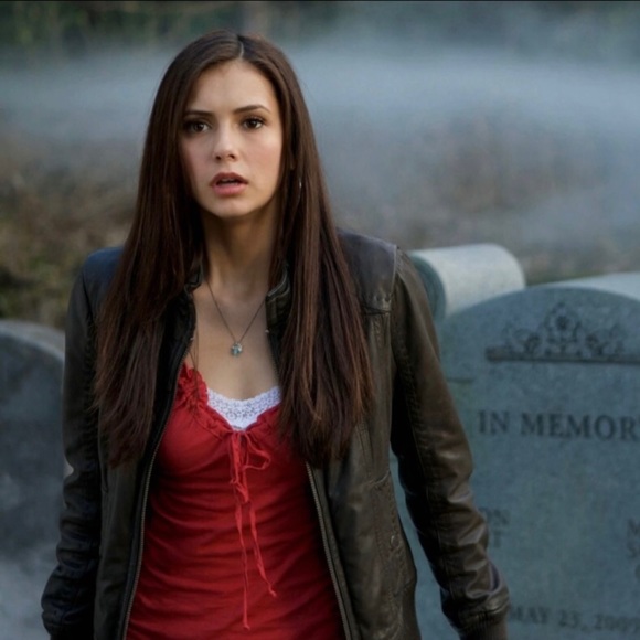 ISO Elena Gilbert SA Red Peasant Top - Picture 3 of 3